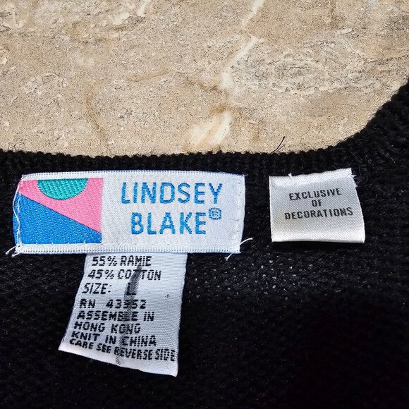 Women's Lindsey Blake Sequined Beaded Cardigan Size Large - Picture 5 of 7